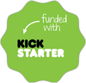 Funded By Kickstarter Badge